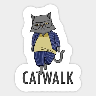 Catwalk Shirt Sticker
